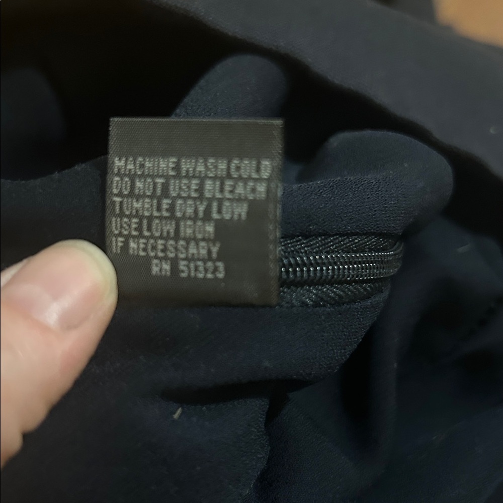 Kenneth Cole Reaction Classic Black Pencil Skirt - Picture 4 of 9